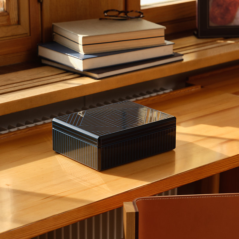 時計＆ジュエリーボックス 《ファセット/Hリュバン》 | Hermès